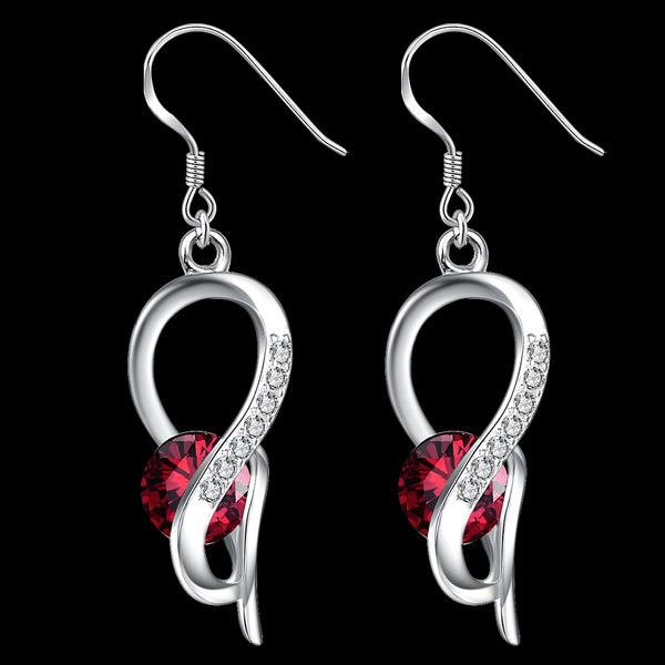 Silver Earrings LSE593