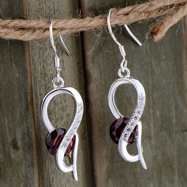 Silver Earrings LSE593