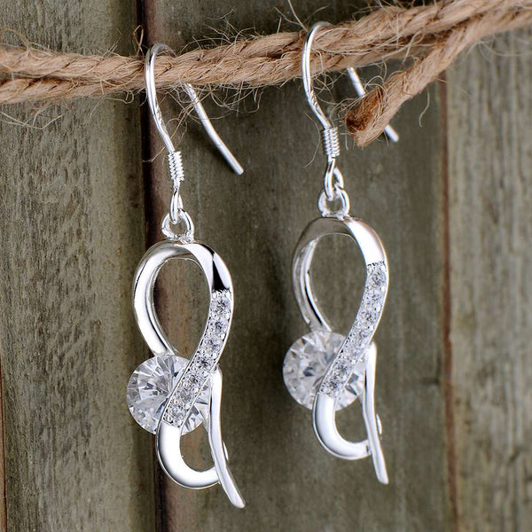 Silver Earrings LSE595