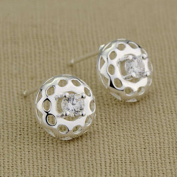 Silver Earrings LSE618