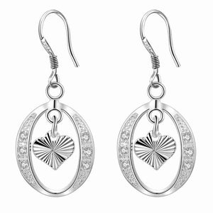 Silver Earrings LSE643
