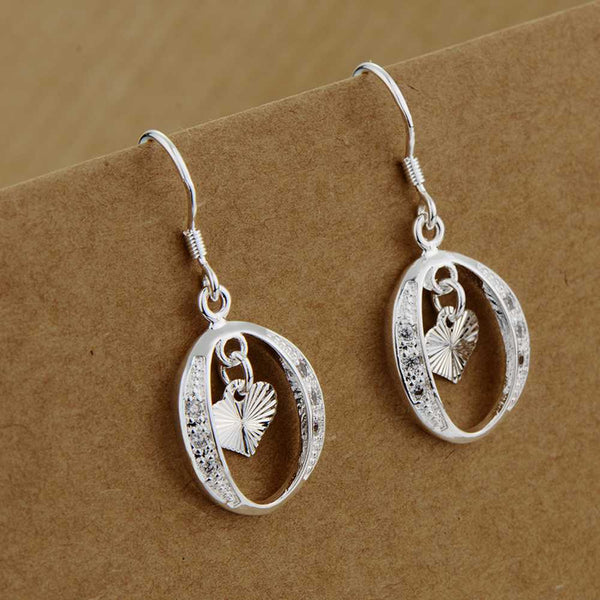 Silver Earrings LSE643