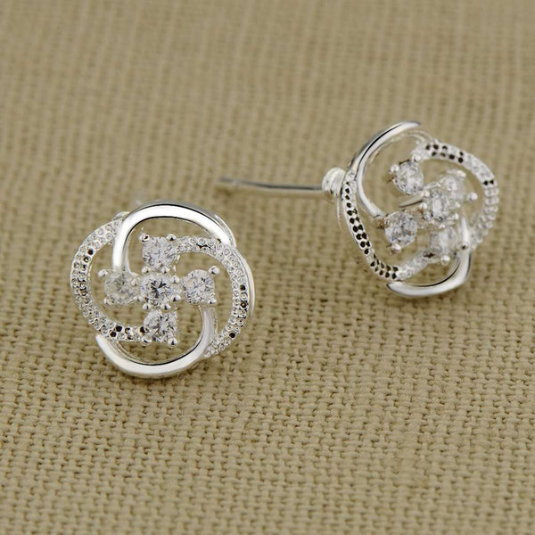 Silver Earrings LSE649