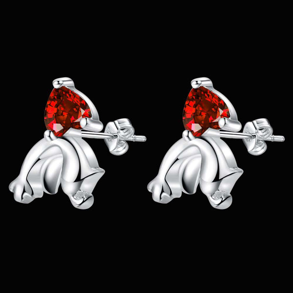 Silver Earrings LSE652