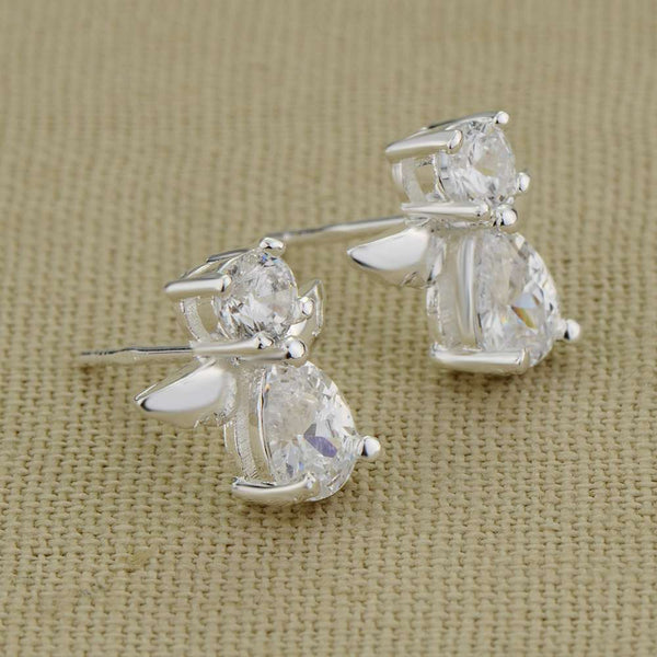Silver Earrings LSE653