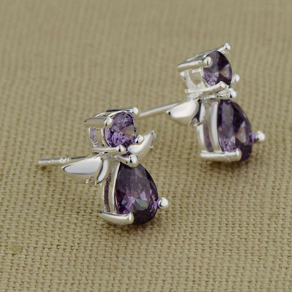 Silver Earrings LSE655