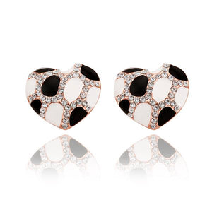 Rose Gold Earrings LSE656