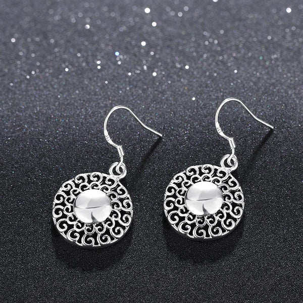 Silver Earrings LSE657