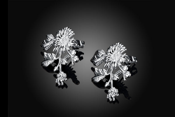 Silver Earrings LSE659