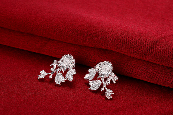 Silver Earrings LSE659