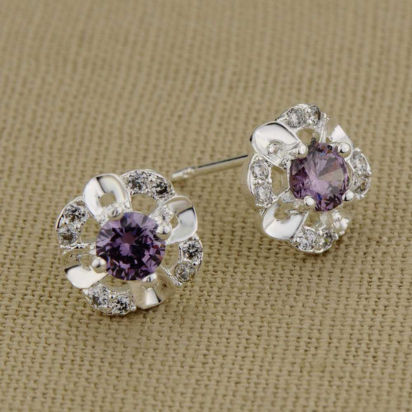 Silver Earrings LSE663