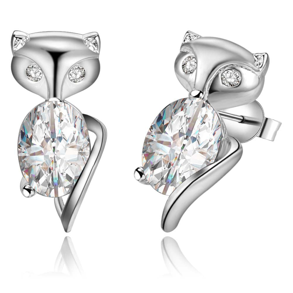 Silver Earrings LSE668