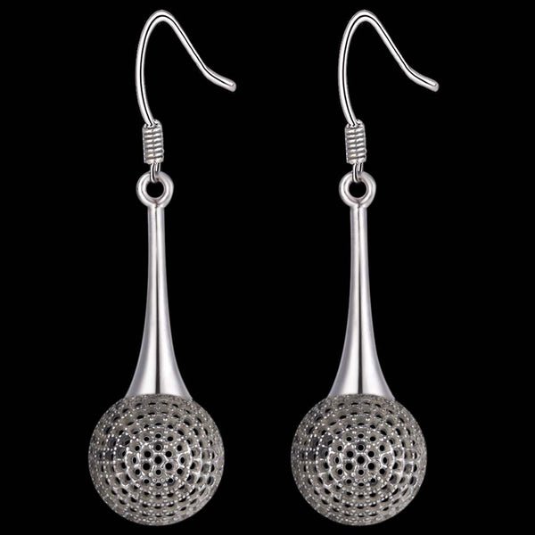 Silver Earrings LSE678
