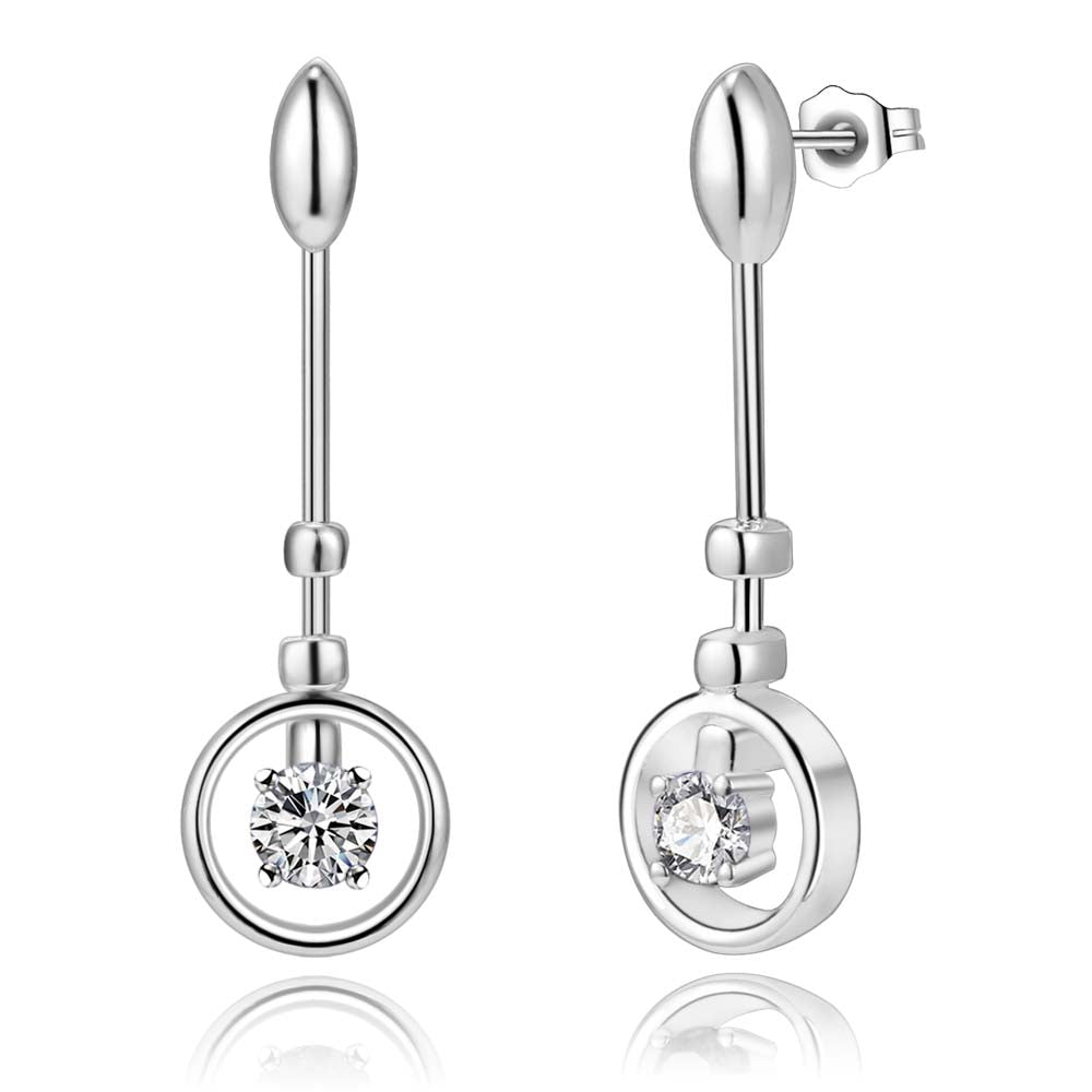 Silver Earrings LSE698