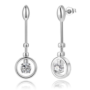 Silver Earrings LSE698
