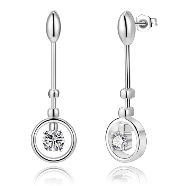 Silver Earrings LSE698