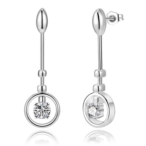 Silver Earrings LSE698