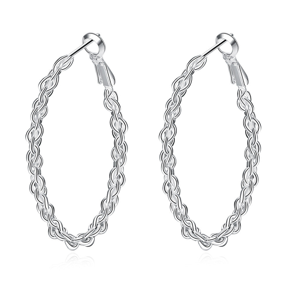 Silver Earrings LSE718