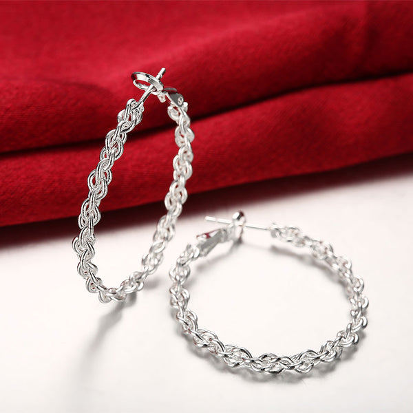 Silver Earrings LSE718