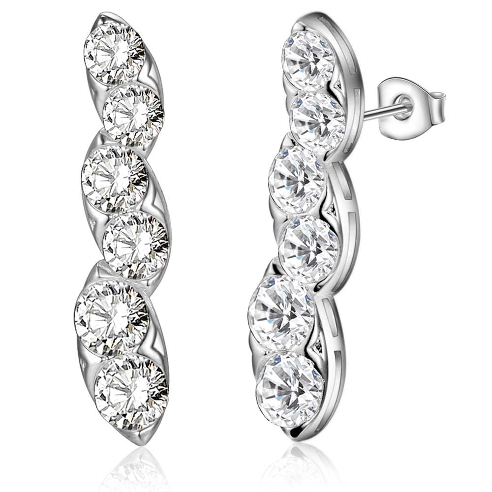 Silver Earrings LSE727