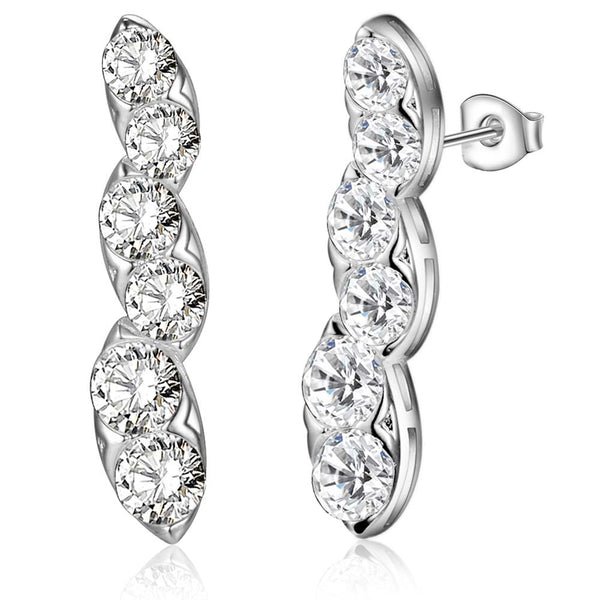 Silver Earrings LSE727