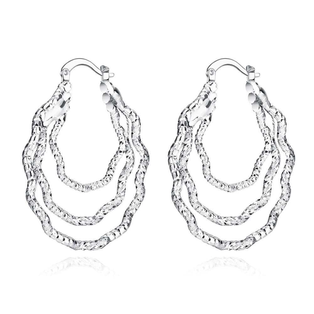 Silver Kids Earrings LSE728