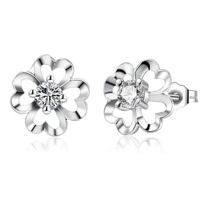 Silver Earrings LSE732