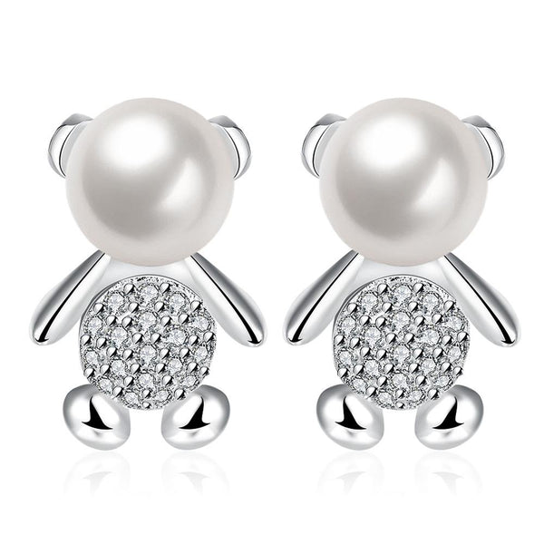 Silver Kids Earrings LSE732