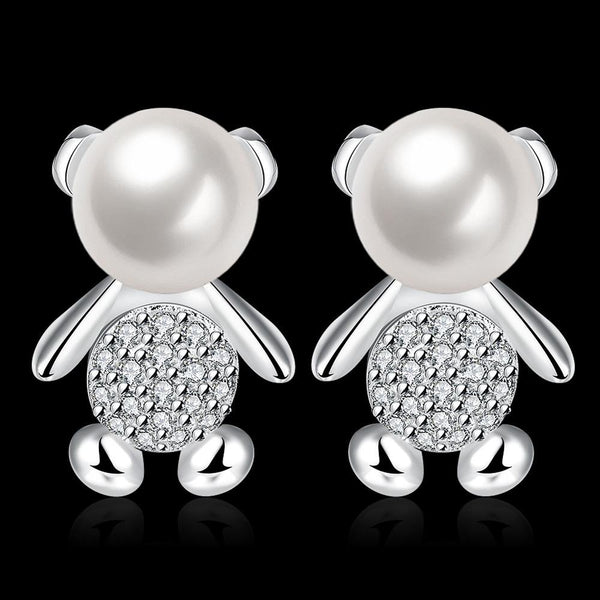 Silver Kids Earrings LSE732