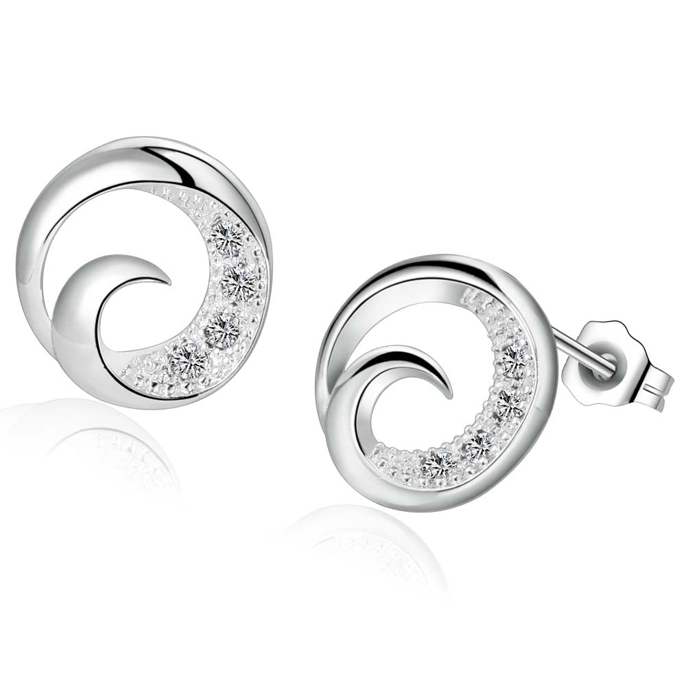 Silver Earrings LSE736