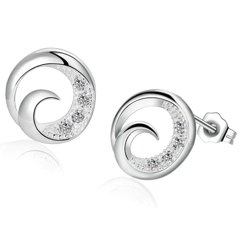 Silver Earrings LSE736