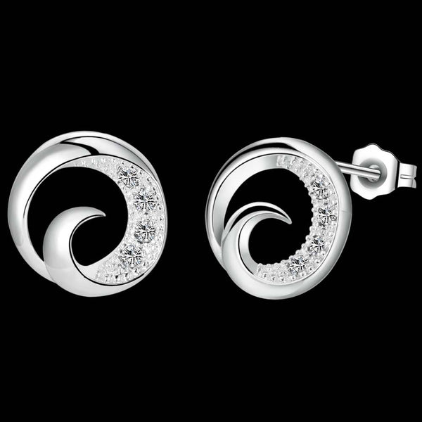 Silver Earrings LSE736