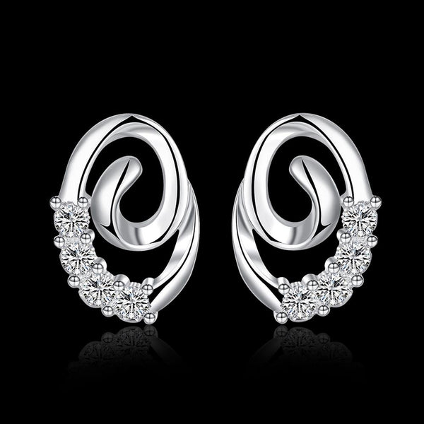 Silver Earrings LSE749