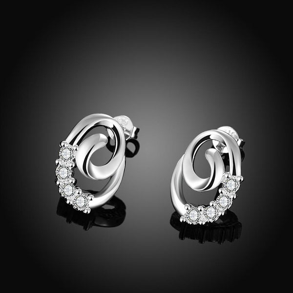 Silver Earrings LSE749