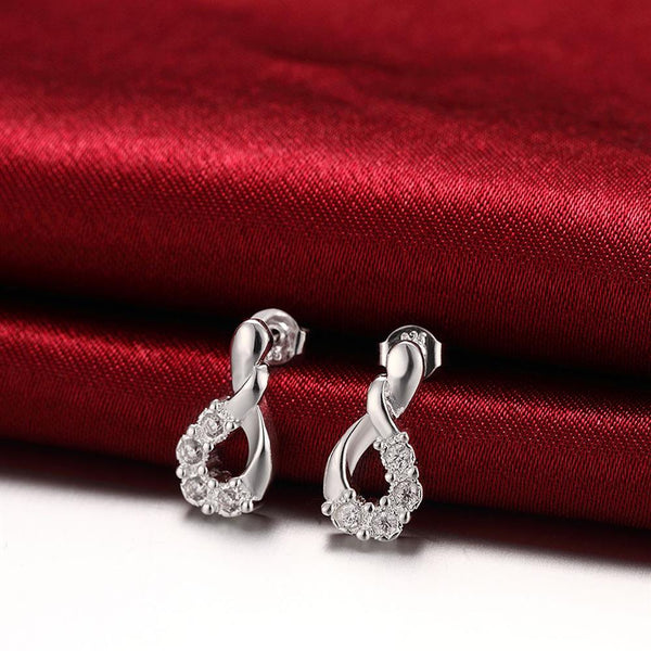 Silver Earrings LSE753