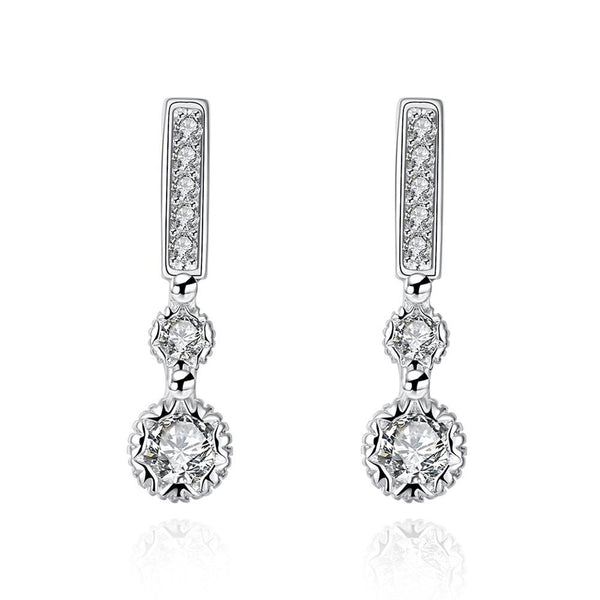 Silver Earrings LSE756