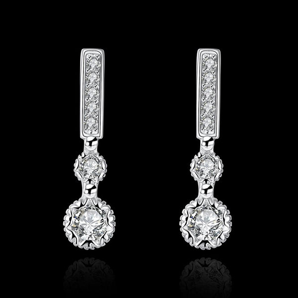 Silver Earrings LSE756