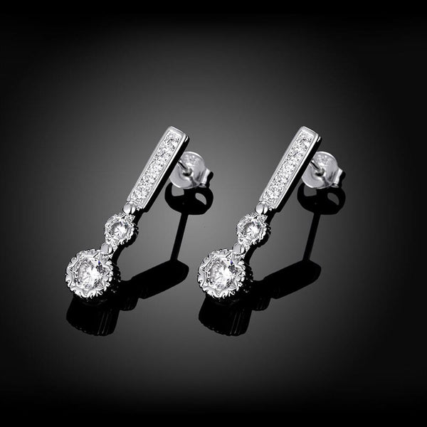 Silver Earrings LSE756