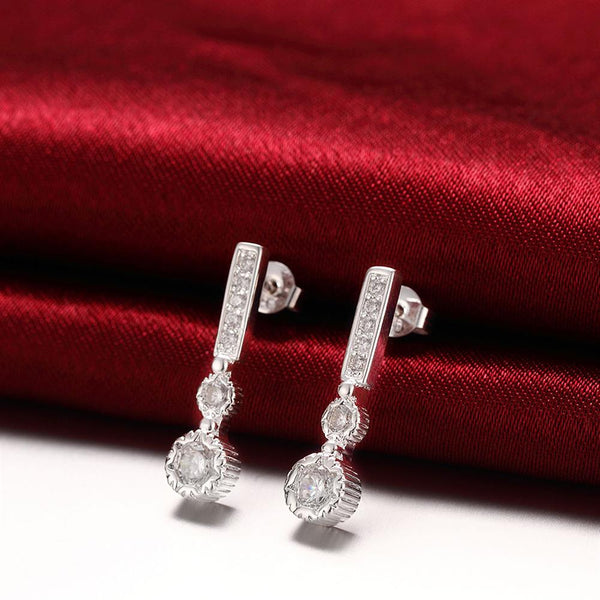 Silver Earrings LSE756