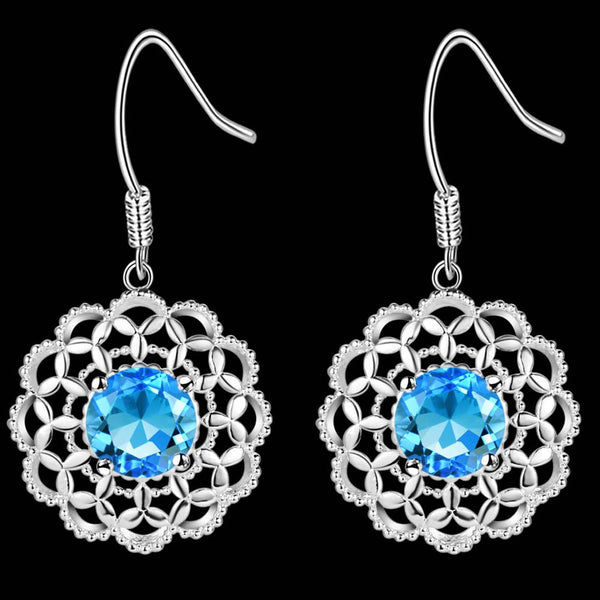 Silver Earrings LSE777