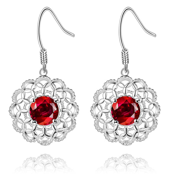 Silver Earrings LSE778