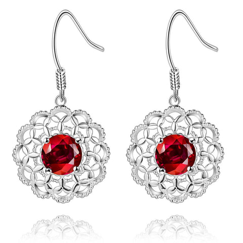 Silver Earrings LSE778