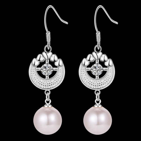 Silver Earrings LSE786