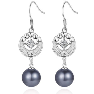 Silver Earrings LSE787