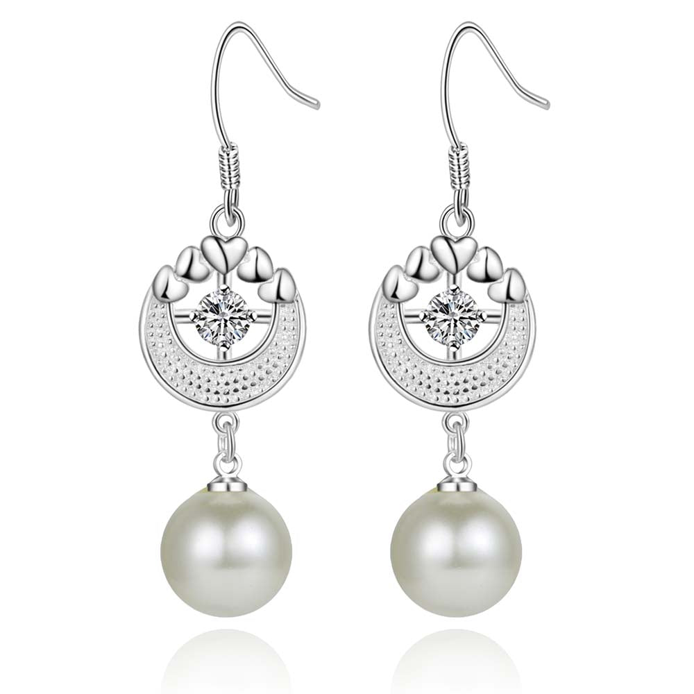 Silver Earrings LSE788