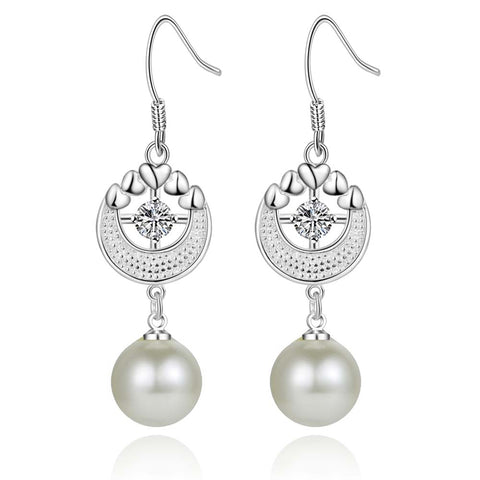 Silver Earrings LSE788