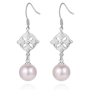 Silver Earrings LSE793