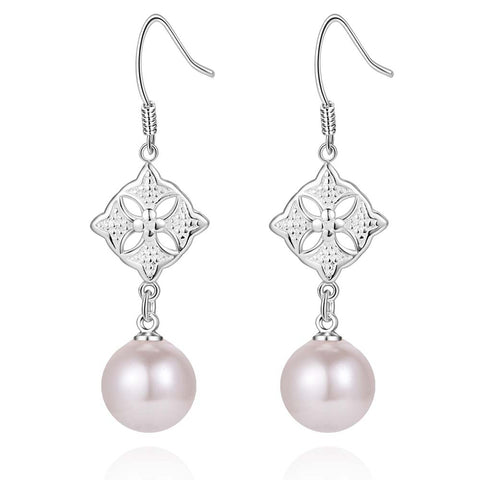 Silver Earrings LSE793