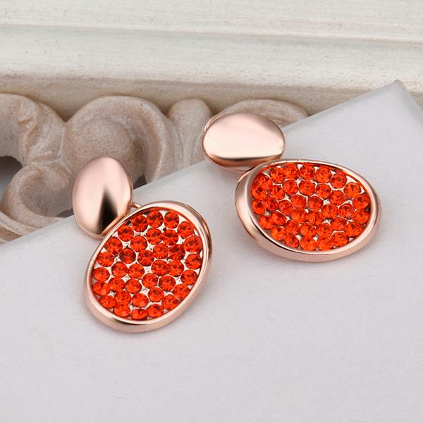 Rose Gold Earrings LSE815