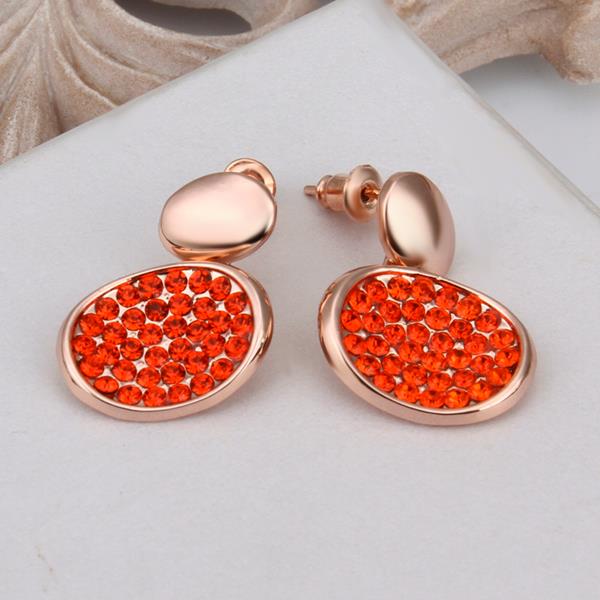 Rose Gold Earrings LSE815